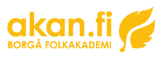Borgå folkakademi akan.fi logotyp